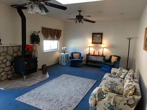 Living room, view to hills