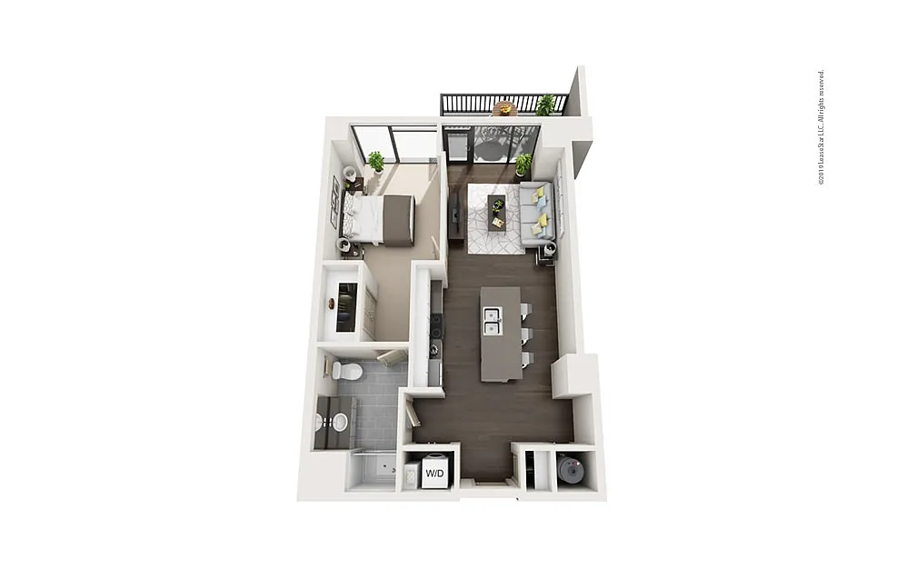 Floor plan Highrise A13
