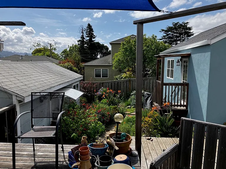 Proximity from main house and garage