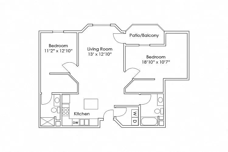 Floor plan B7R