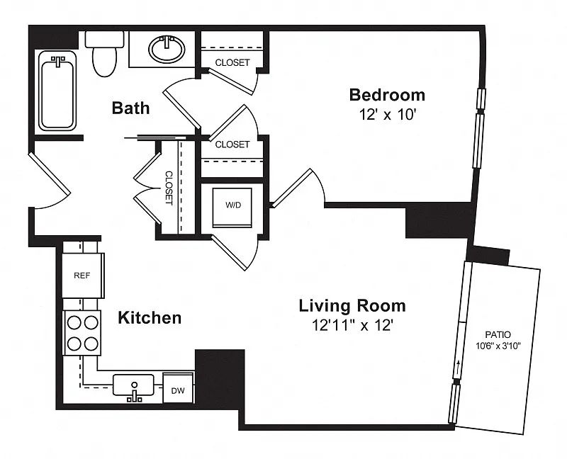 Floor plan A13