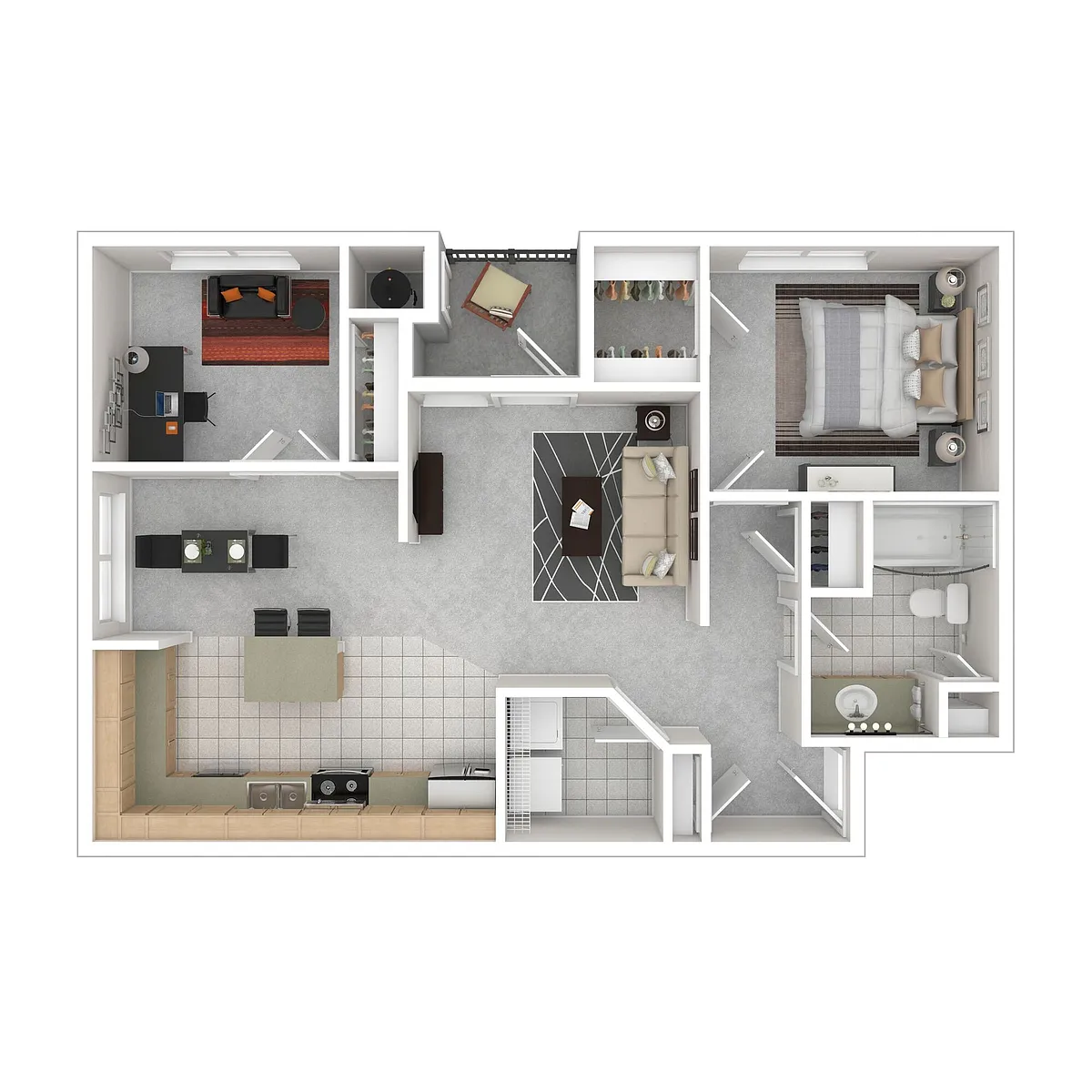 Floor plan B1