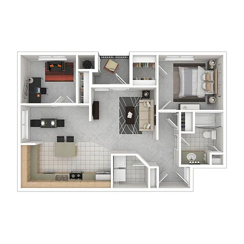 Floor plan B1