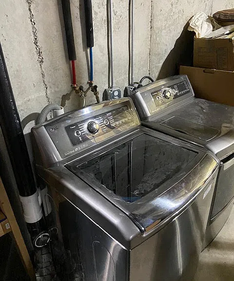 Lower Level Apartment Private Laundry Facility