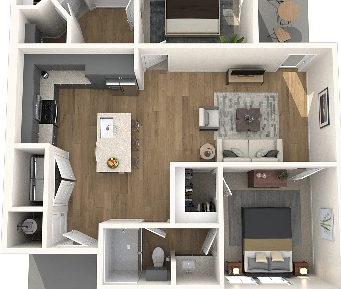 B2 floor plan Abrazo at Four Corners