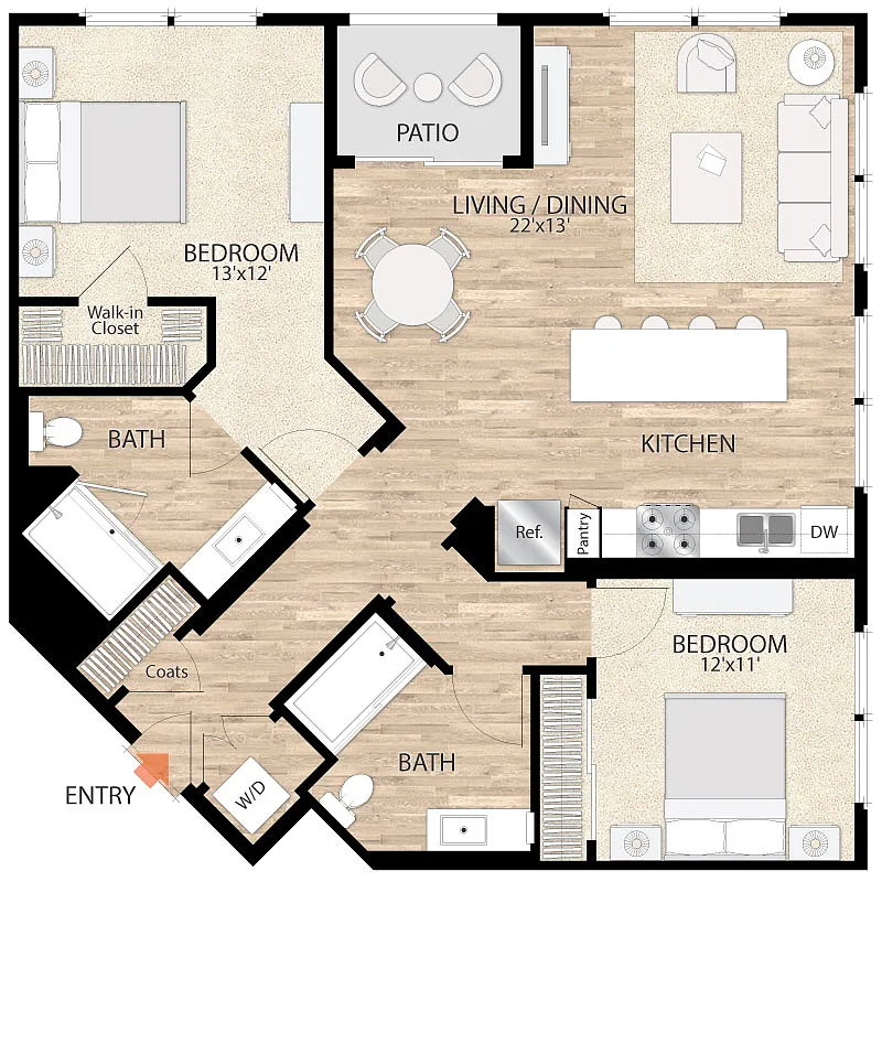 Floor plan Plan 22