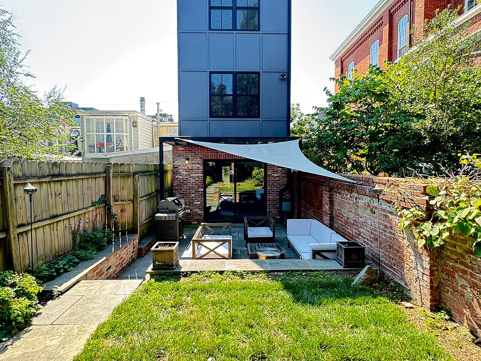 Rear Padio & Portion of the Garden