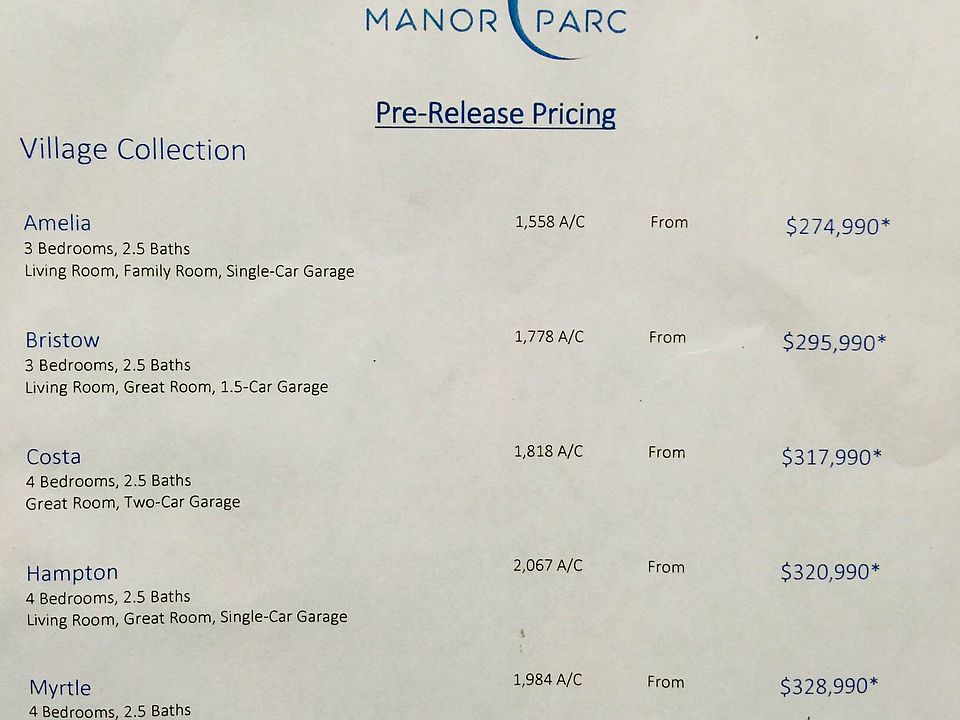 PRE-RELEASE PRICING