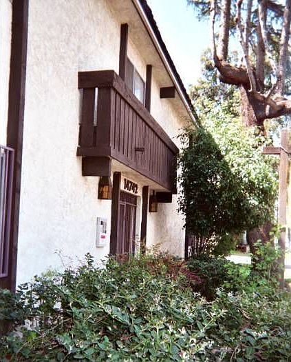 front of building