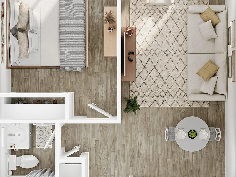 1BR/1BA - A1 1BR/1BA - A1