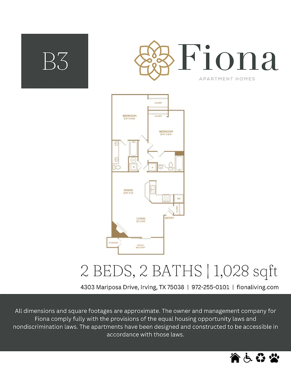 Floor plan B3