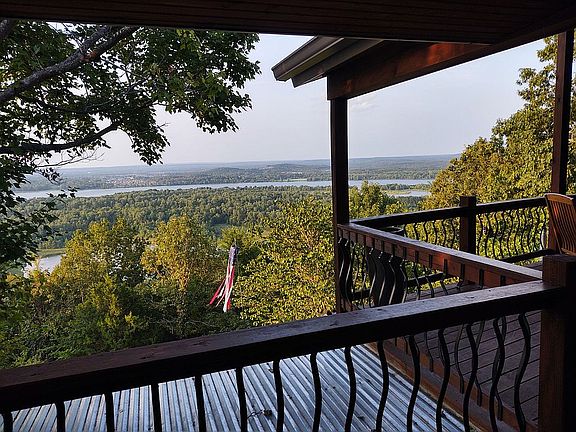 View of AR river to east