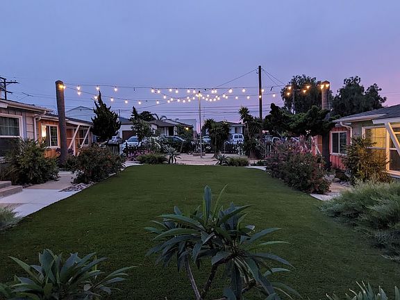 Community Courtyard. Great for sunbathing, a game of cornhole, or for the pets to run around.