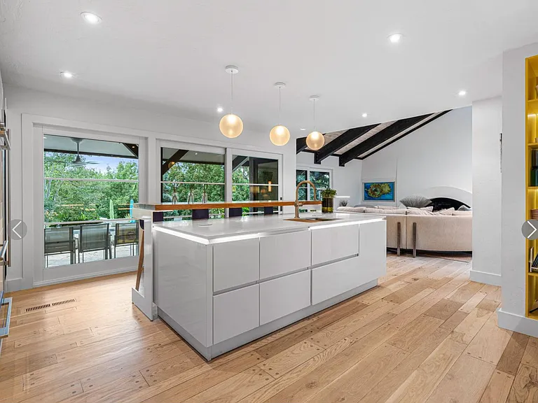 Main Kitchen open to Family Room
