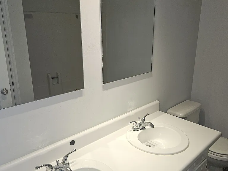 Hallway bathroom