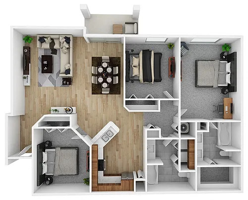 Floor plan D1