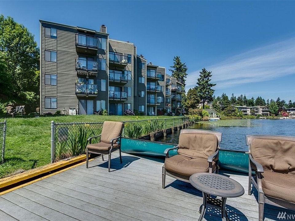 Back yard and building from dock