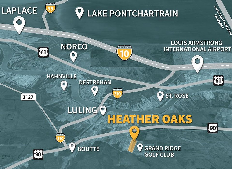 Heather Oaks by Level Homes in Luling LA Zillow