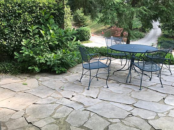Private patio