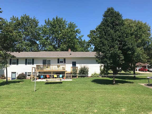 Rear of home