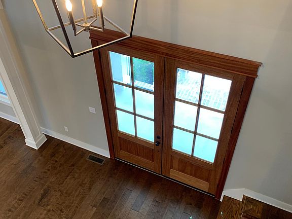 Two story entryway