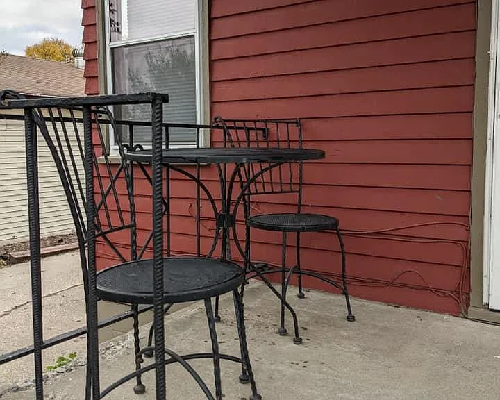 Sit out on the porch and enjoy your morning coffee.