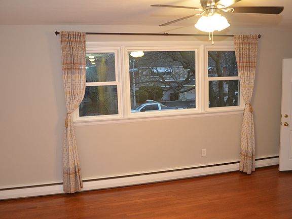 The living room view to the front of the house