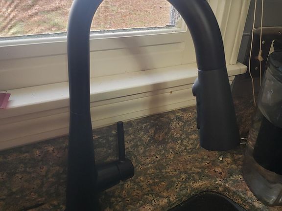 Touchless smart faucet.