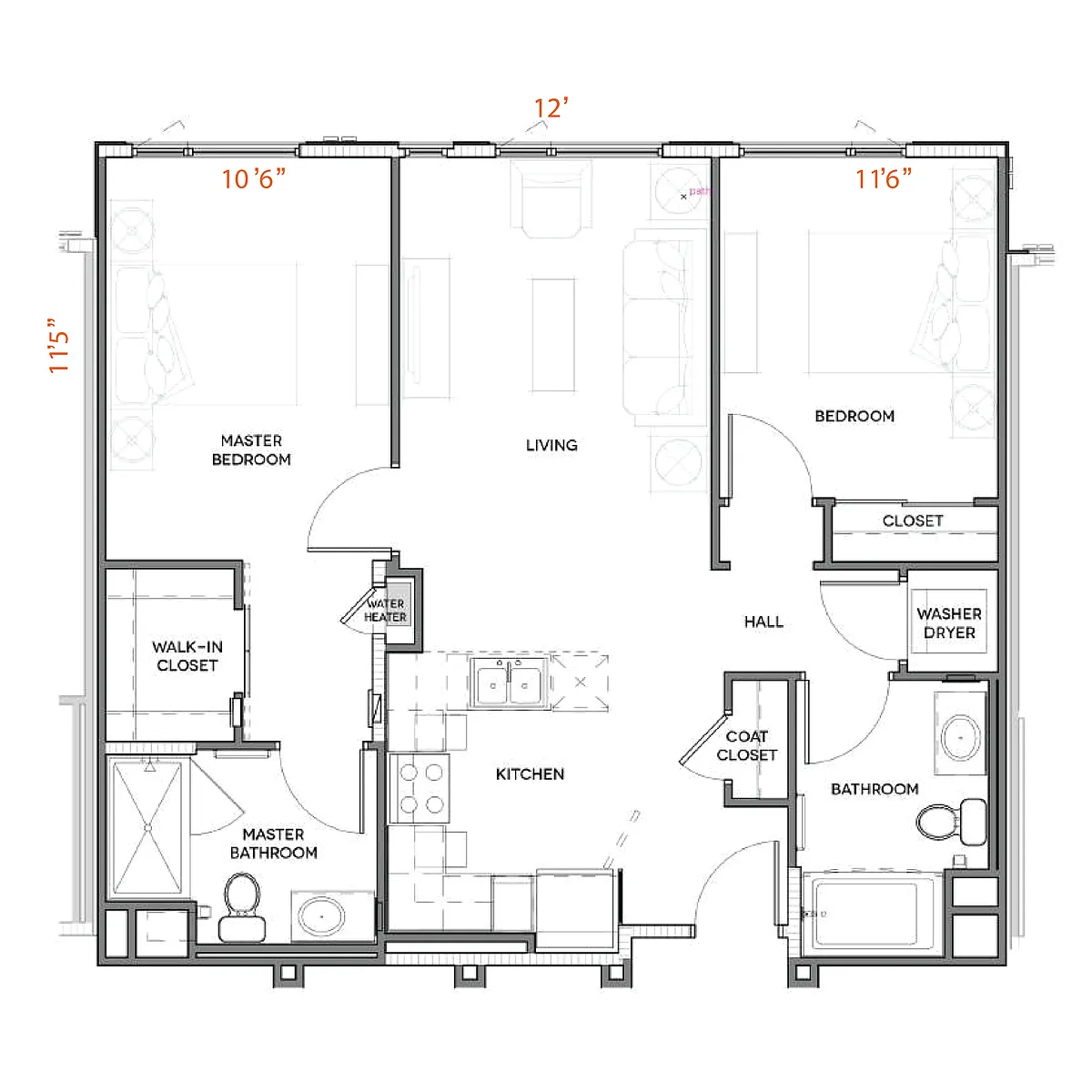 Floor plan B5