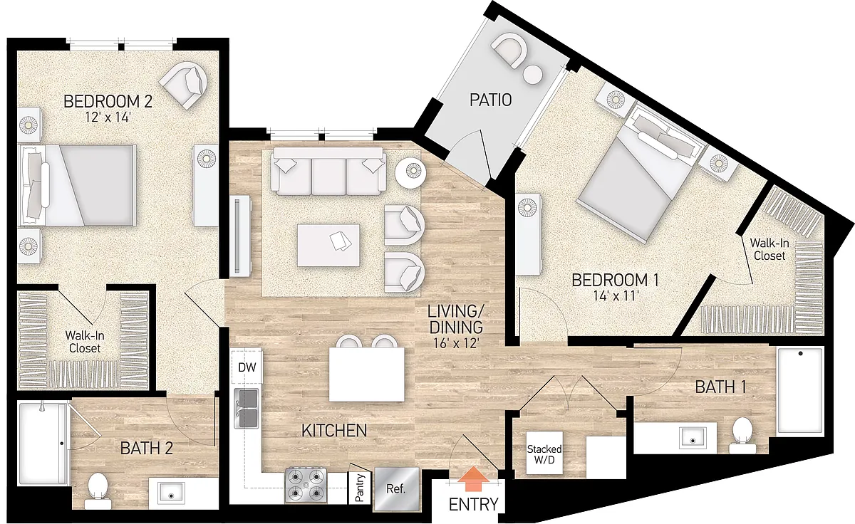 Floor plan Plan 65