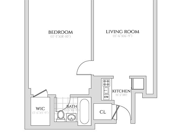 2nd image of 160 W 71st St APT 16P