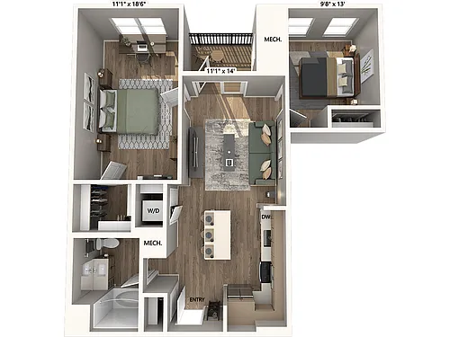 Floor plan BA2
