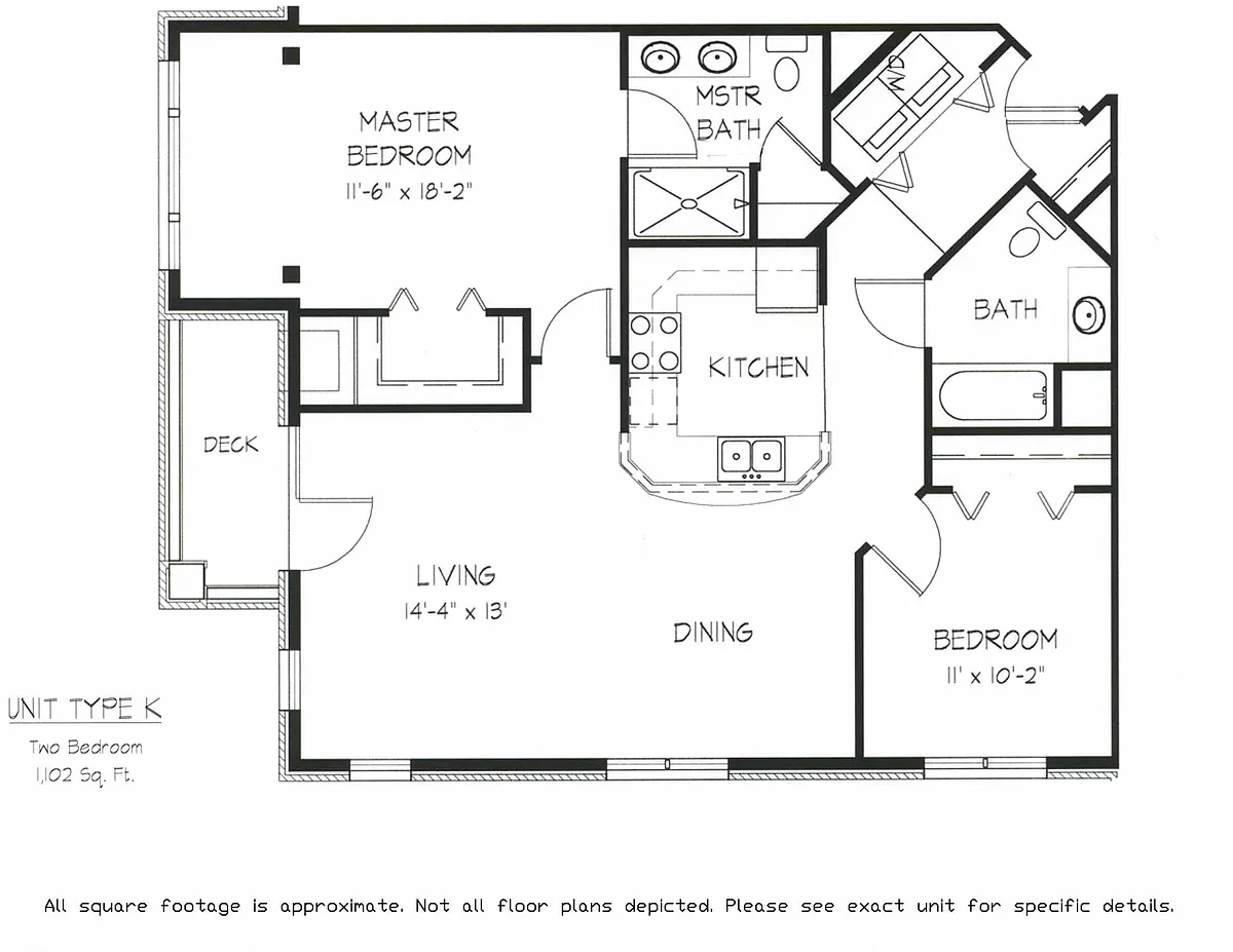 Floor plan K