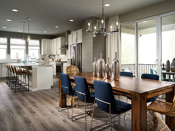 Plan 2203 Dining Kitchen