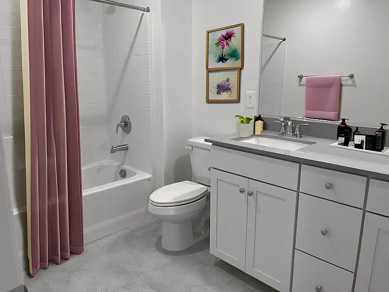 Hall bath