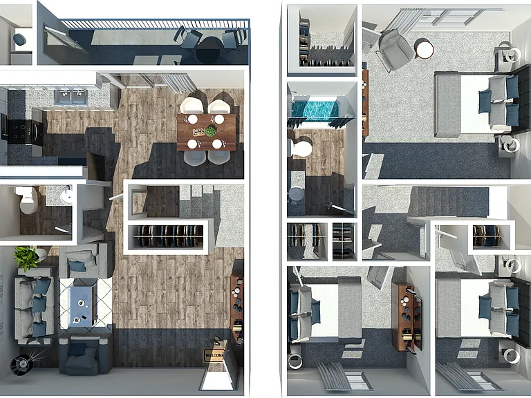 Three Bedroom B Three Bedroom B