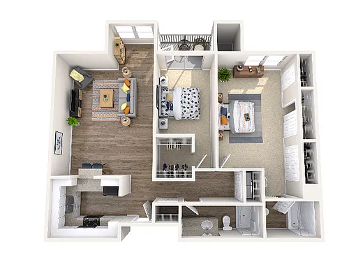 Floor plan C1R