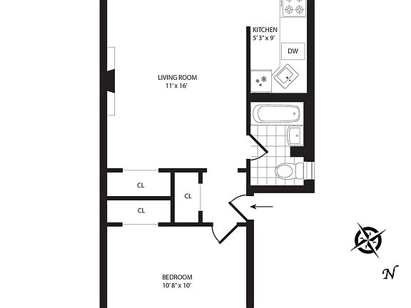 2nd image of 90 W Houston St APT 3R