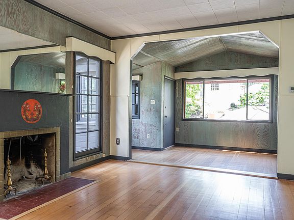 Front entryway, first living room.