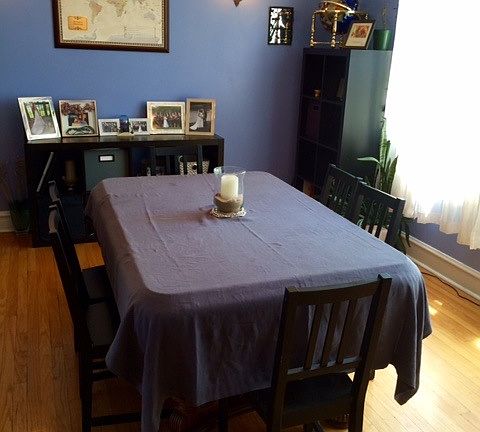 Formal DR offers space for large gatherings and entertaining
