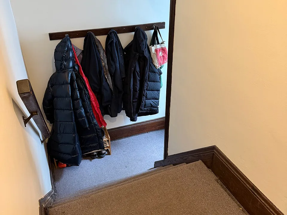 Front stairwell landing