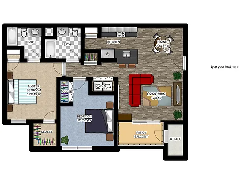 Floor plan Vernon