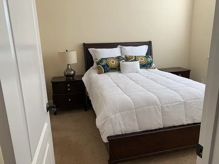 Downstairs guest bedroom