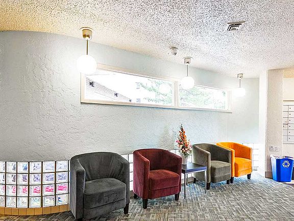Lobby and mailbox area South building