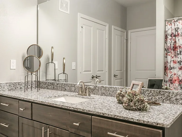 Silverwood at Hackberry Creek Apartments Bathroom