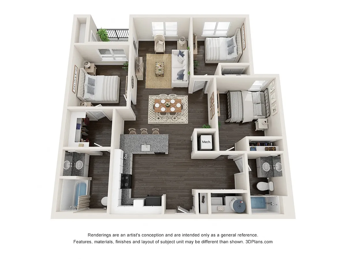 Floor plan C1