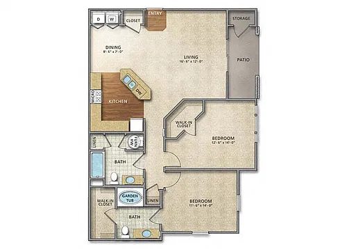 Floor plan Hampton