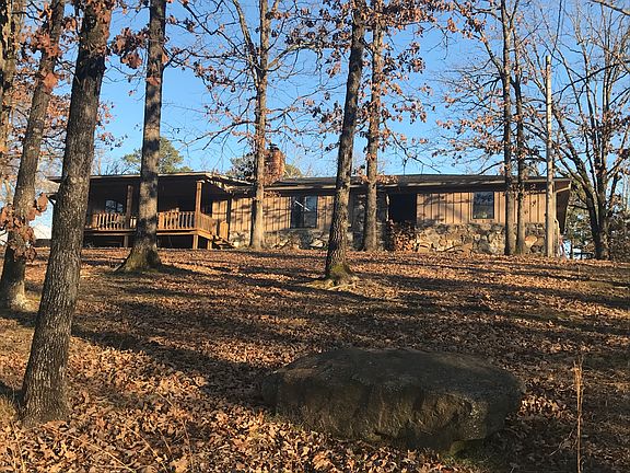 Front of house with porch