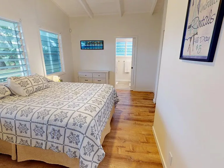 Lower second bedroom with full bath