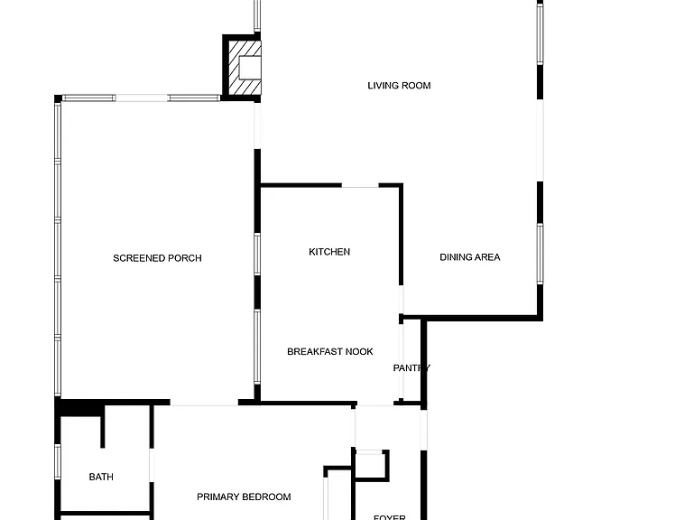Layout of house